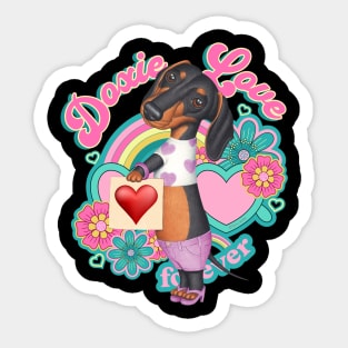 Doxie Love Sticker